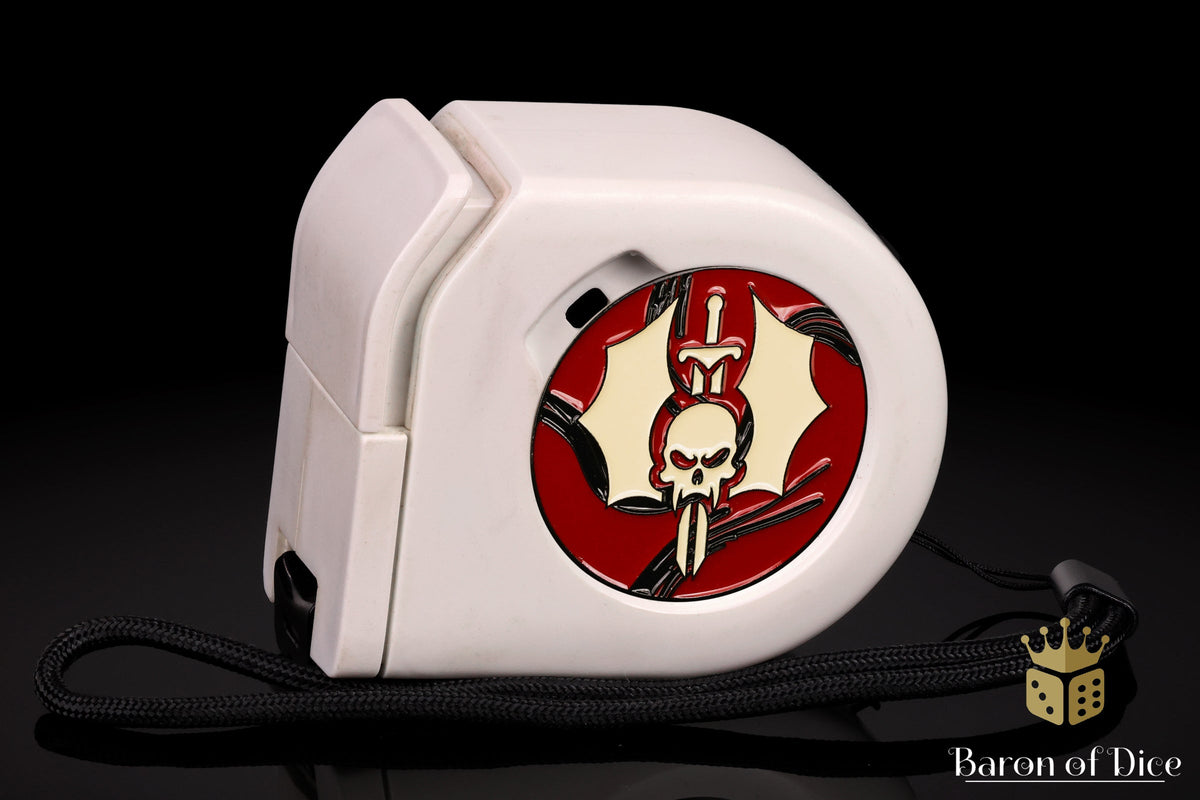 Wargaming Tape Measure | Baron's Coin™ Compatible | Cursed Vampire