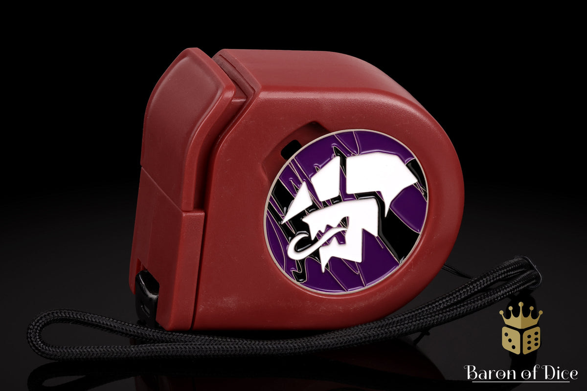 Wargaming Tape Measure | Baron's Coin™ Compatible | Alien | Purple