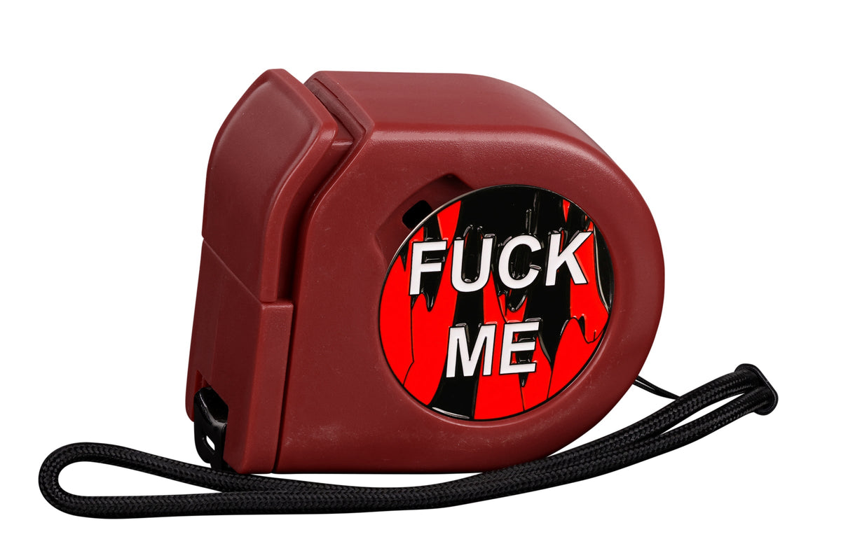 Wargaming Tape Measure | Baron's Coin™ Compatible | F**k Me | Red