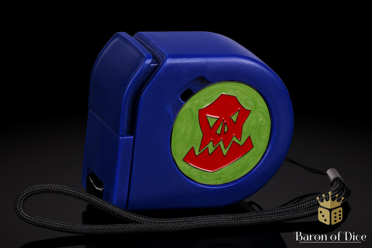 Wargaming Tape Measure | Baron's Coin™ Compatible | Orc | Red
