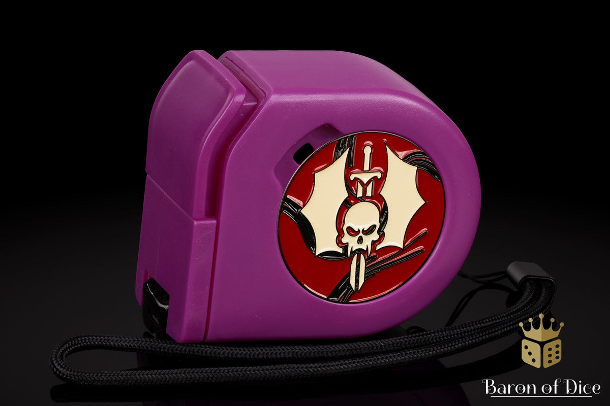 Wargaming Tape Measure | Baron's Coin™ Compatible | Cursed Vampire