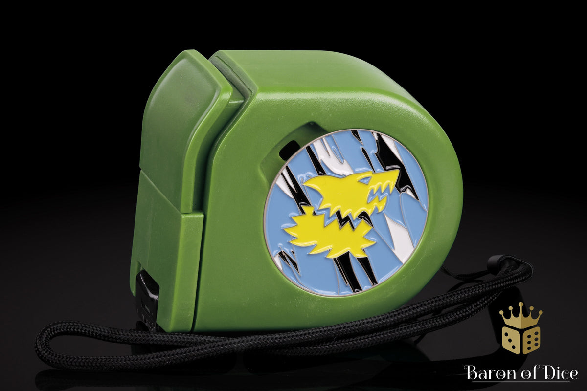 Wargaming Tape Measure | Baron's Coin™ Compatible | Snow Wolf