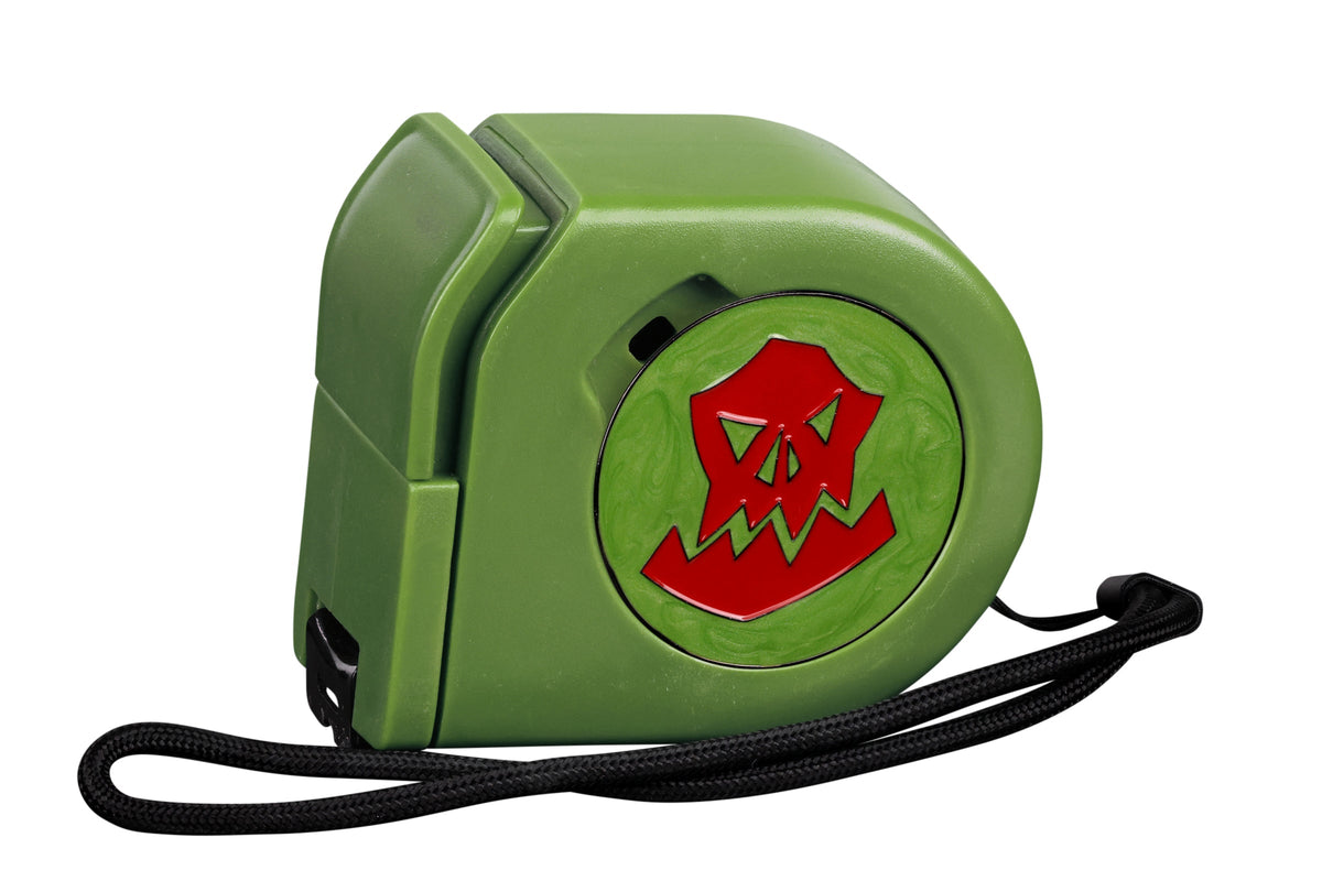 Wargaming Tape Measure | Baron's Coin™ Compatible | Orc | Red