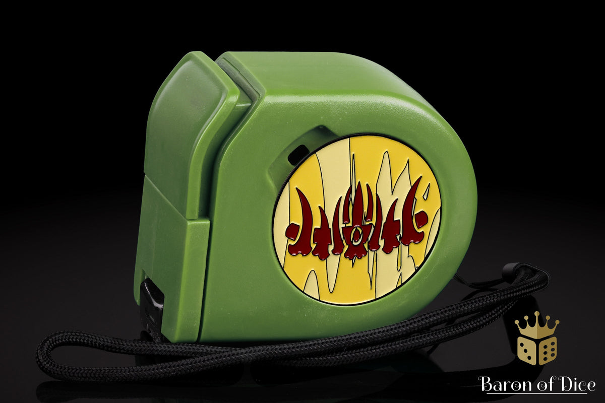 Wargaming Tape Measure | Baron's Coin™ Compatible | Bone Crown