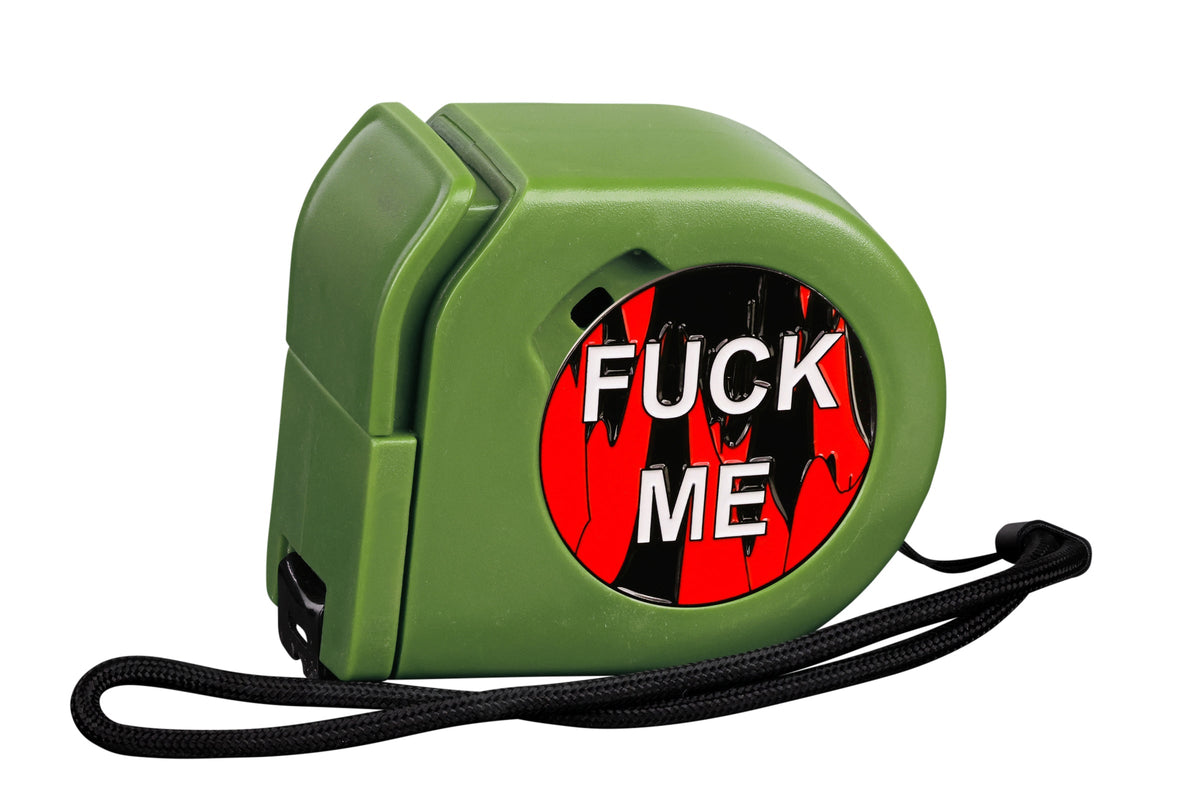 Wargaming Tape Measure | Baron's Coin™ Compatible | F**k Me | Red
