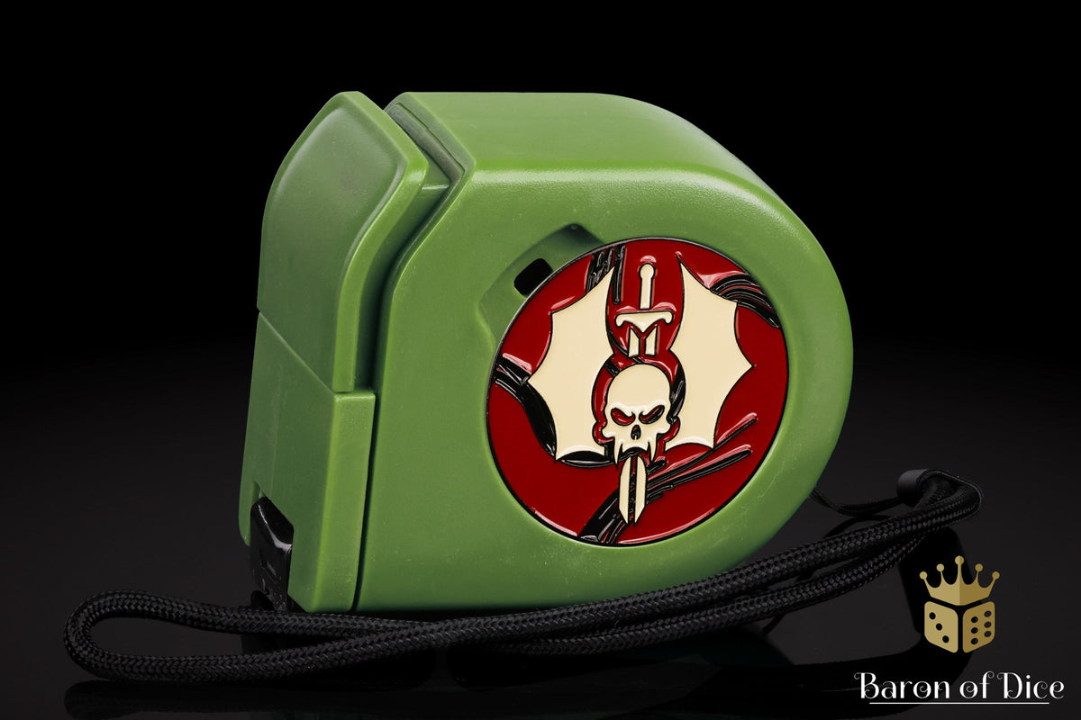Wargaming Tape Measure | Baron's Coin™ Compatible | Cursed Vampire