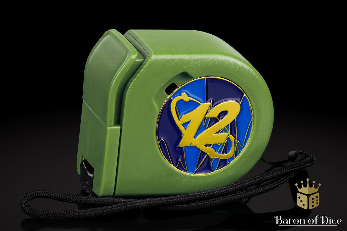 Wargaming Tape Measure | Baron's Coin™ Compatible | Infinity: O-12