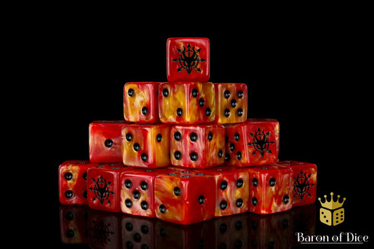 Devil Dragon, Fiery Hell, Dice