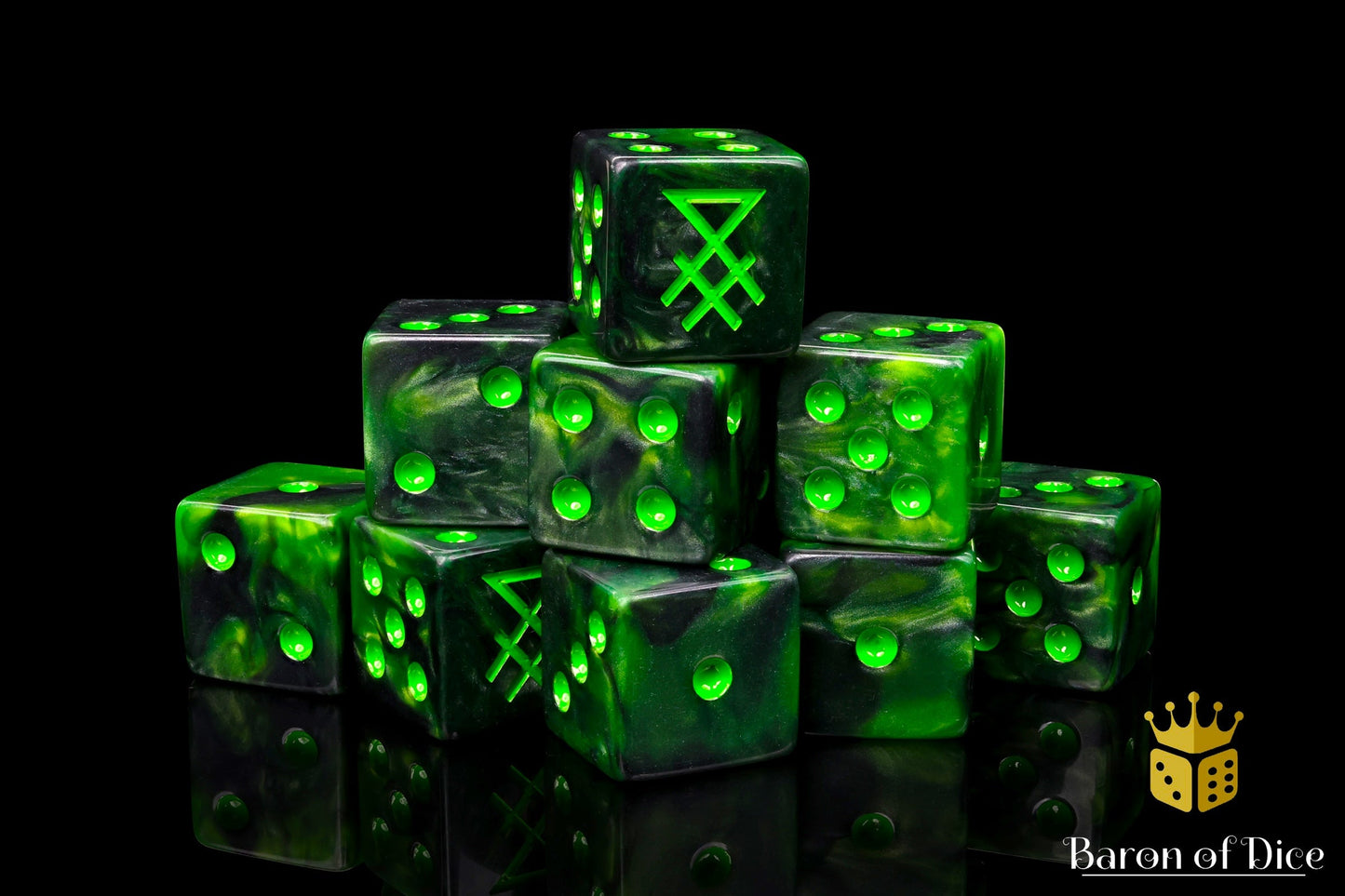 Warp Rune, Dice