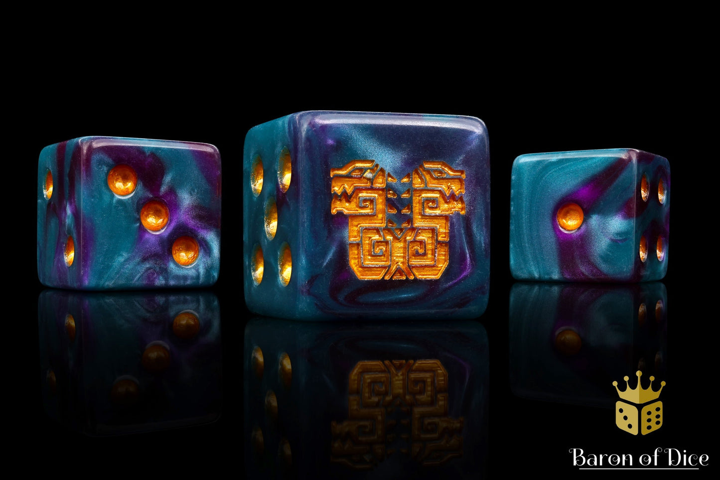 Mayan Lizard, Dice