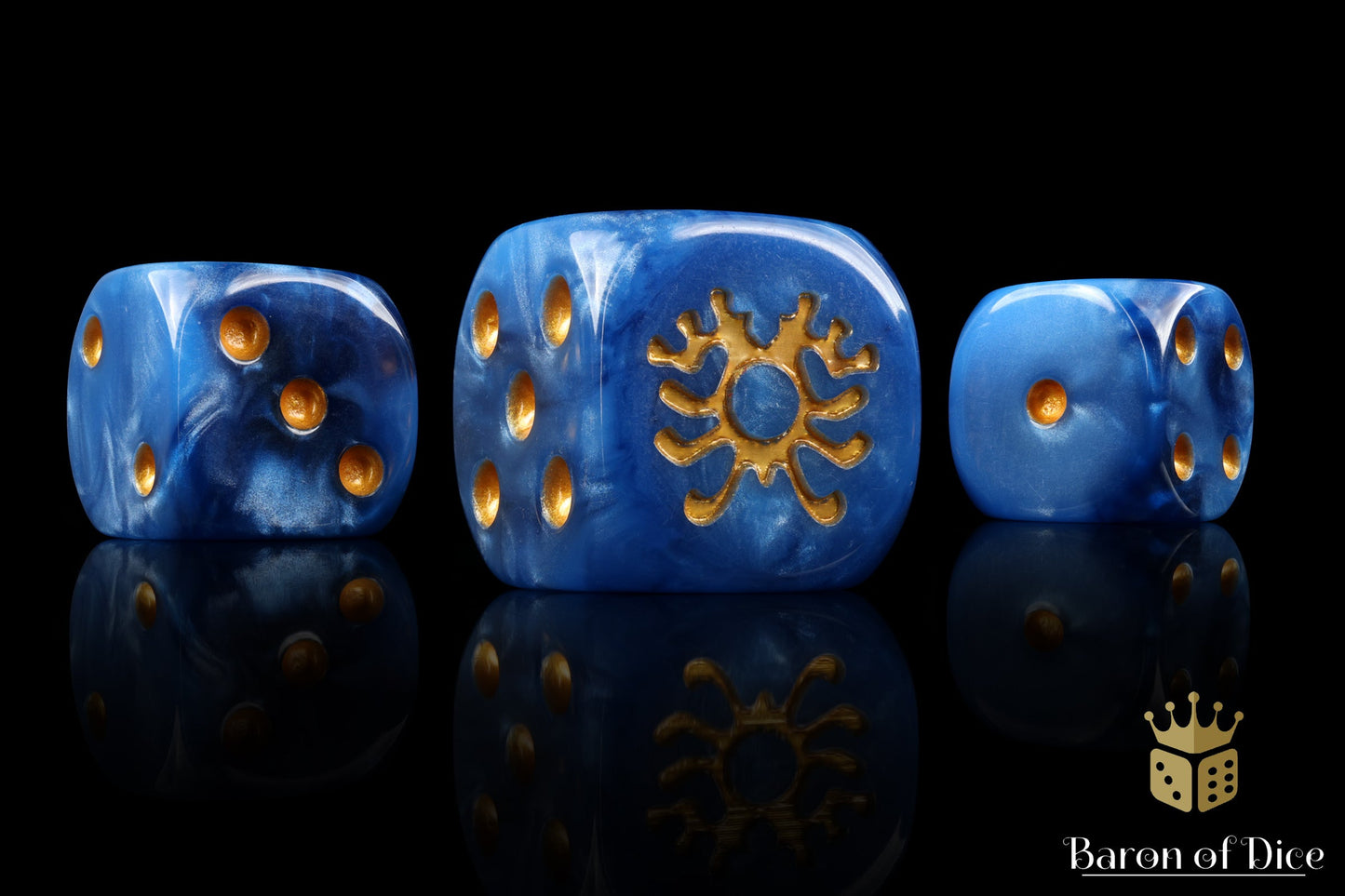 Entombed Skeleton Rune, 16Mm Dice