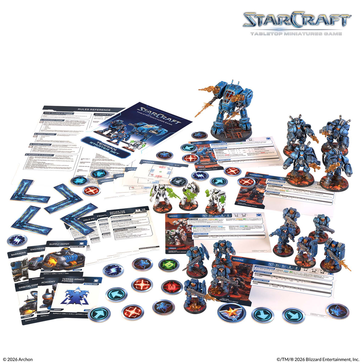 StarCraft TMG: Terran Starter Set