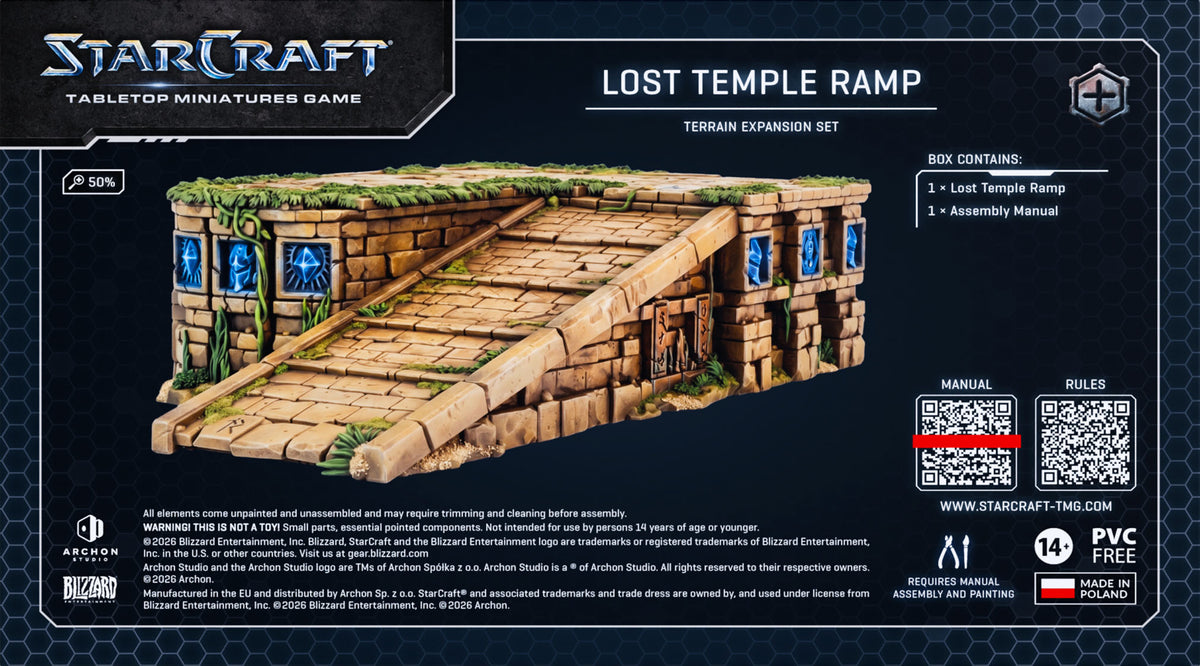StarCraft TMG: Terrain - Lost Temple Ramp