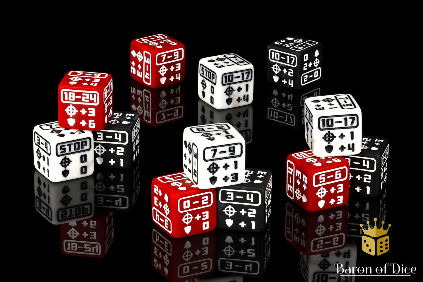 Movement Dice, Set