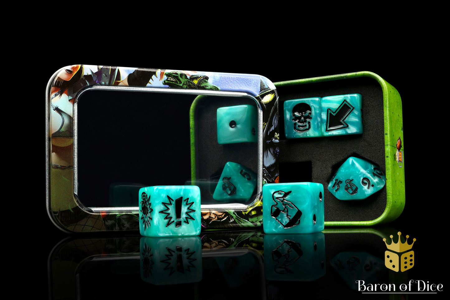 Ethereal Blue, Football Dice Sets