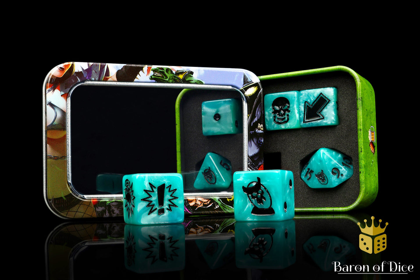 Ethereal Blue, Football Dice Sets