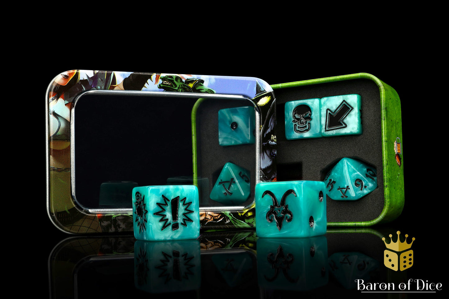 Ethereal Blue, Football Dice Sets