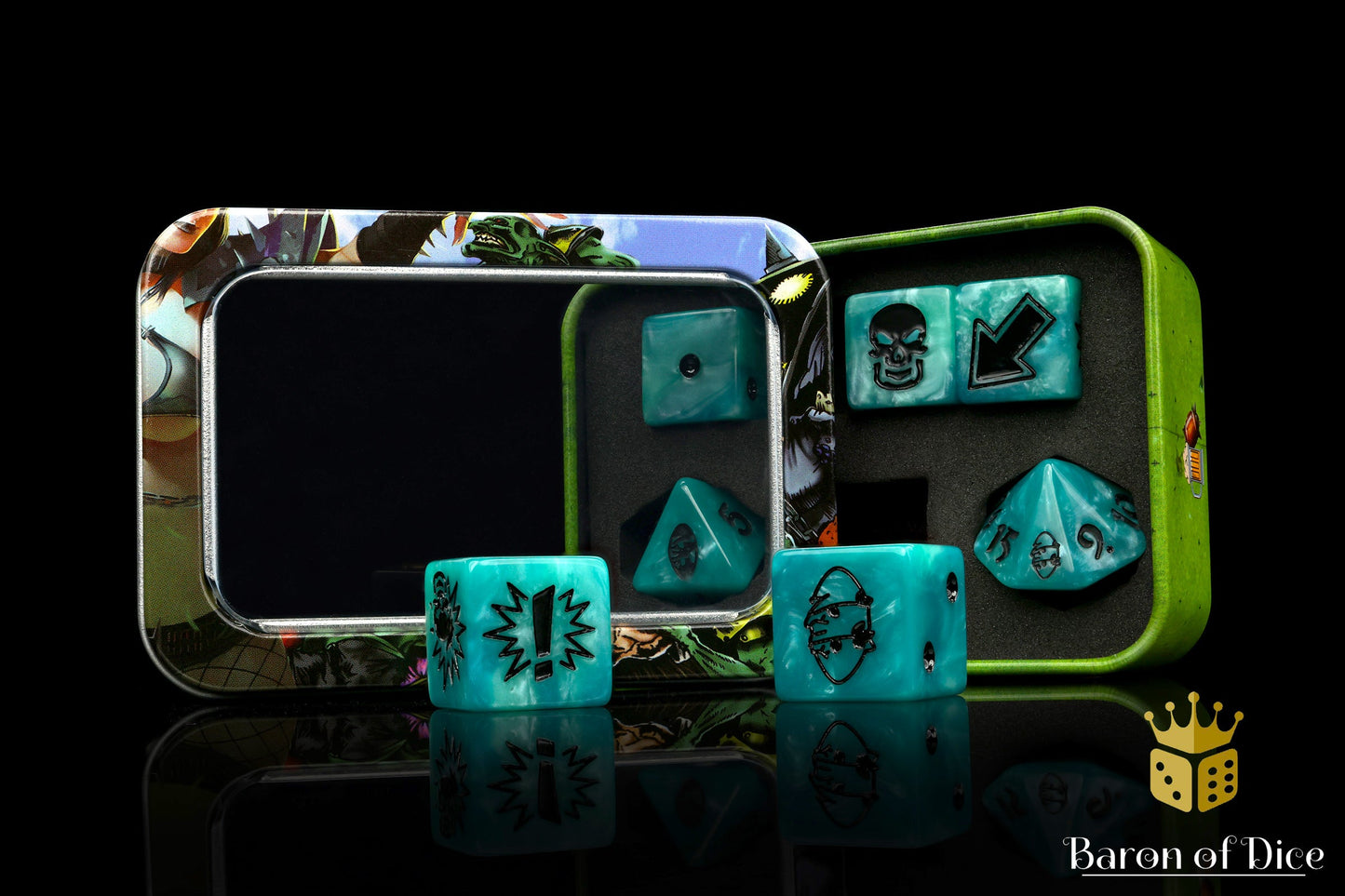 Ethereal Blue, Football Dice Sets