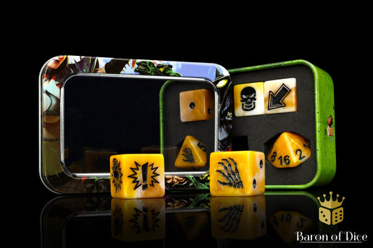 Gold, Football Dice Sets