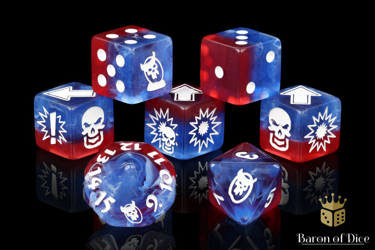 Revolution, Football Dice Sets