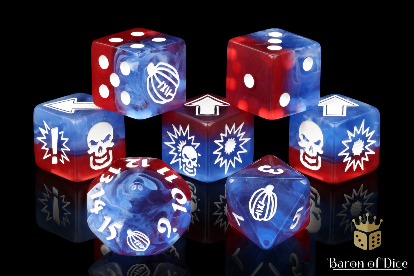 Revolution, Football Dice Sets