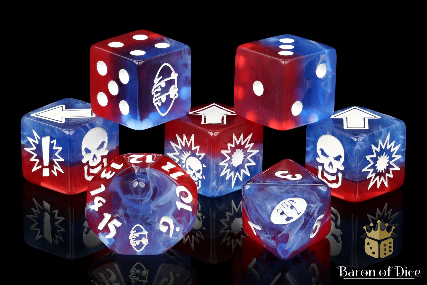 Revolution, Football Dice Sets