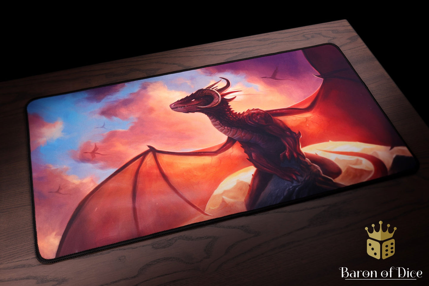 Premium Oversized Playmat - Red Dragon