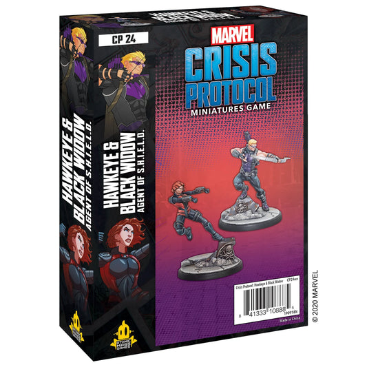 Marvel: Crisis Protocol - Hawkeye & Black Widow Agent Of S.H.I.E.L.D.