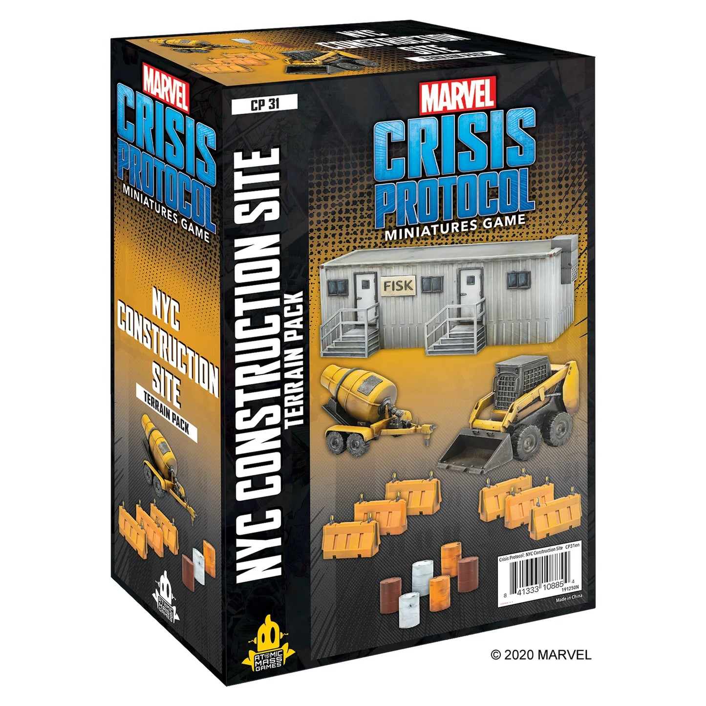 Marvel: Crisis Protocol - Nyc Construction Site Terrain Pack