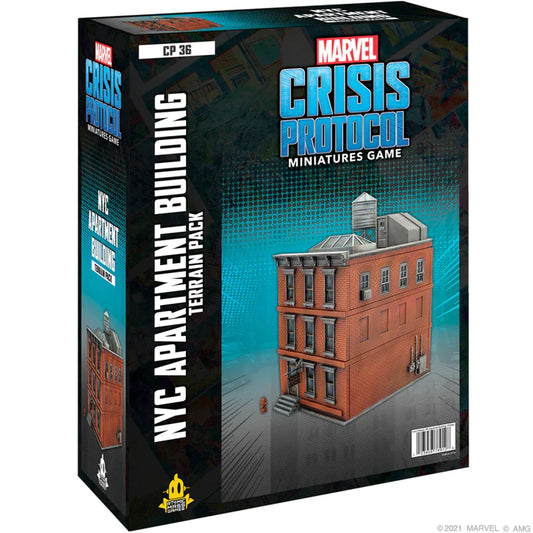 Marvel: Crisis Protocol - Nyc Apartment Building Terrain Pack