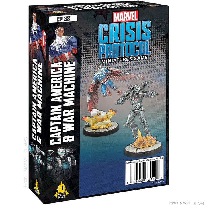 Marvel: Crisis Protocol - Captain America & War Machine