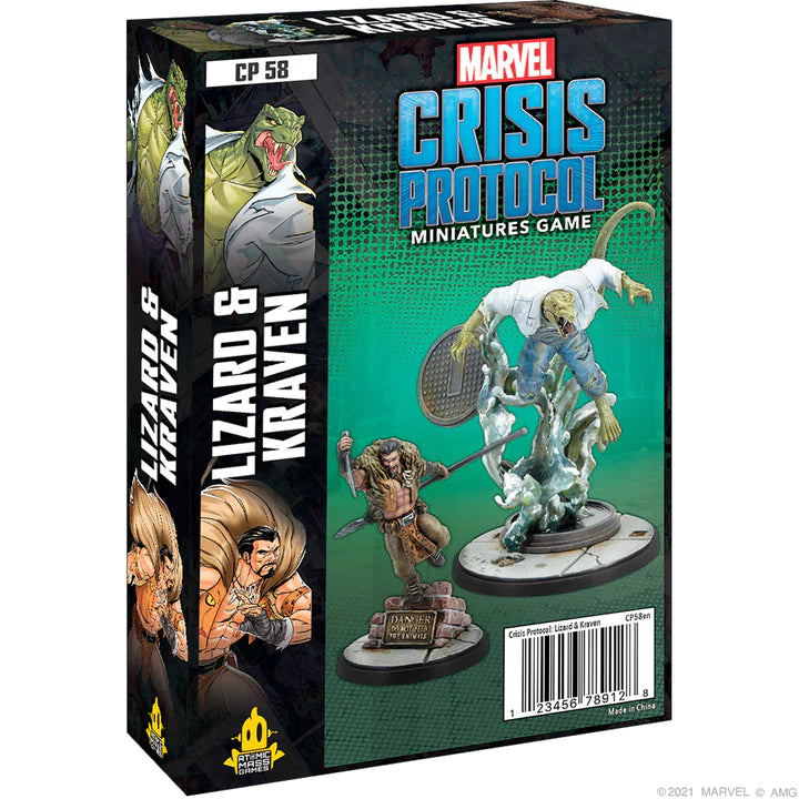 Marvel: Crisis Protocol - Lizard & Kraven