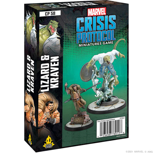 Marvel: Crisis Protocol - Lizard & Kraven