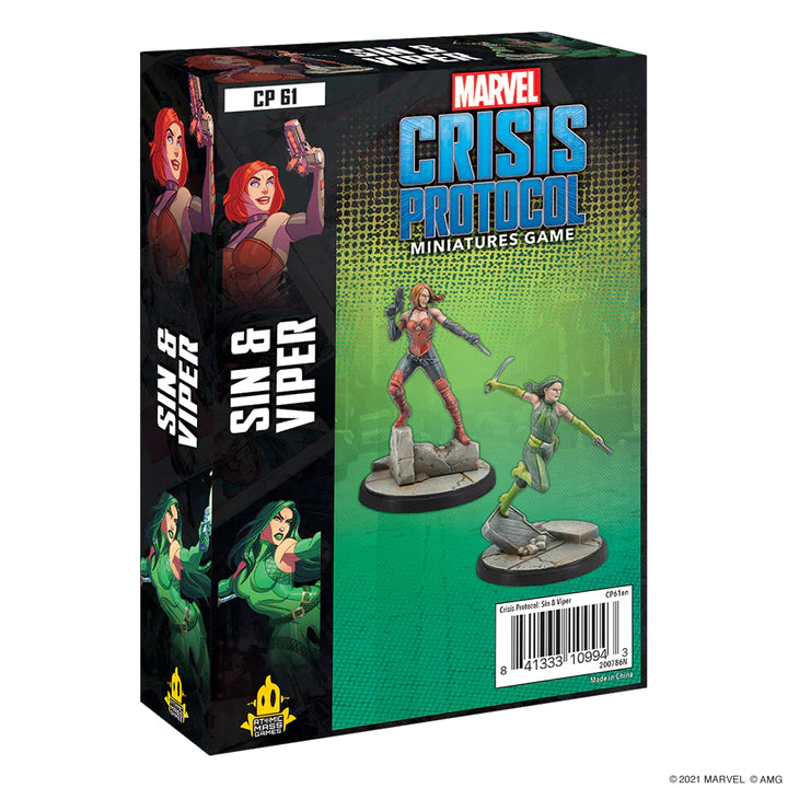 Marvel: Crisis Protocol - Sin & Viper