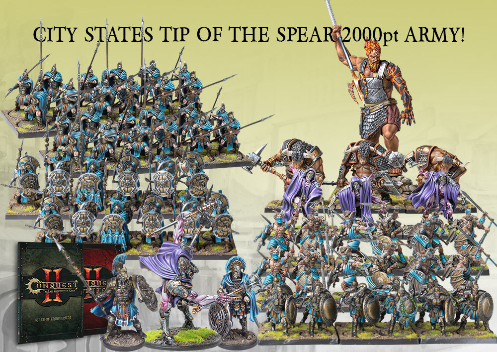 City States Tip Of The Spear 2000Pt Army