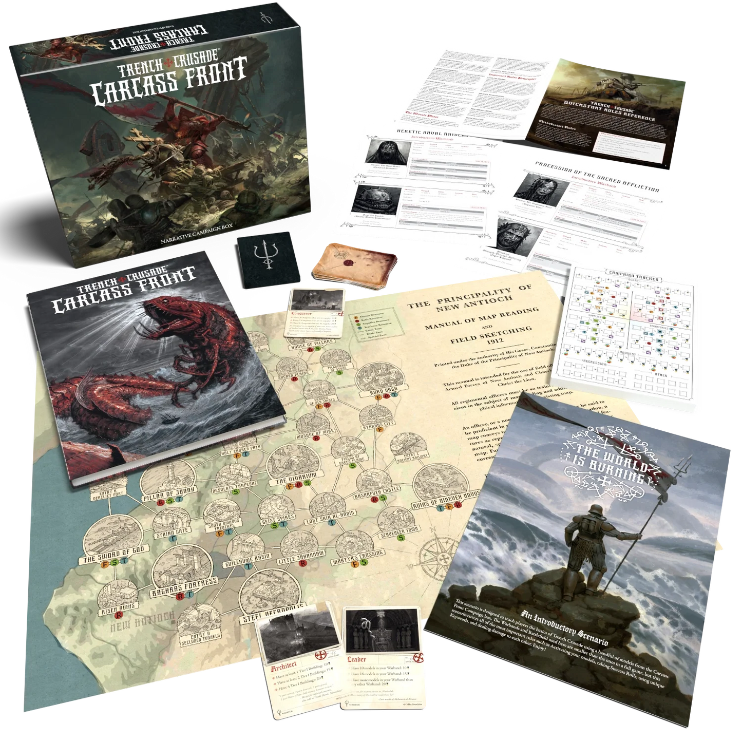The Carcass Front Starter Set | Trench Crusade Official | Pre-Order | Not Eligible for Free Shipping
