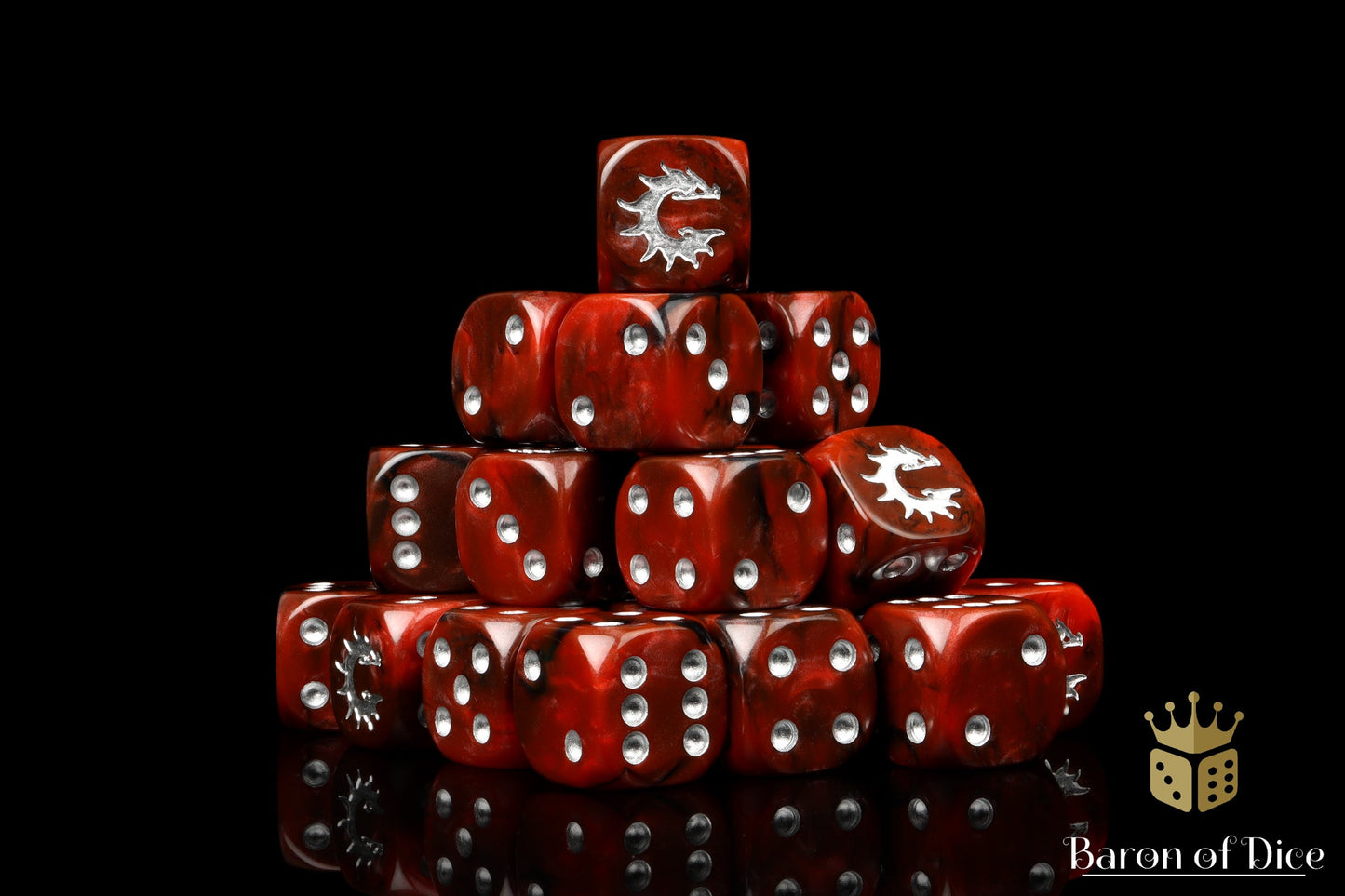 Officially Licensed First Blood 16Mm Dice