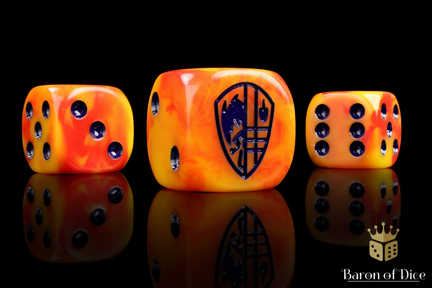 Officially Licensed Hundred Kingdoms Conquest 16Mm Dice