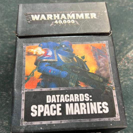 Data Cards Space Marines Used ￼