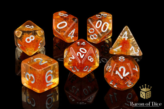 Sunstone Rpg Dice Set - 7 Pieces