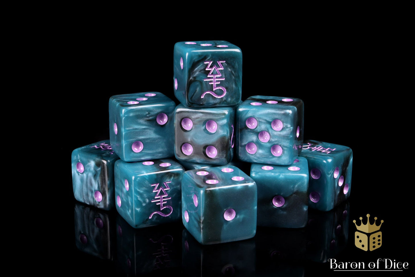 Dark Ones 16Mm Dice