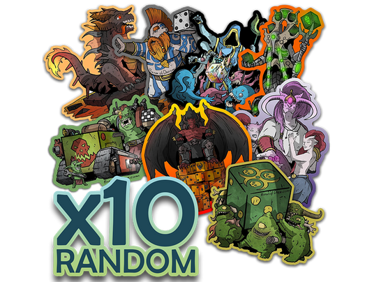 Premium Vinyl Stickers - X10 RANDOM!