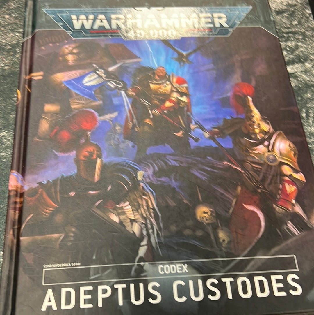 Codex: Adeptus Custodes, used