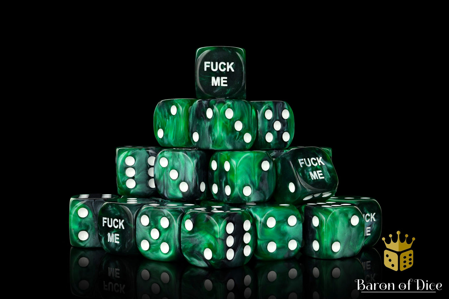 Fuck Me Green Dice