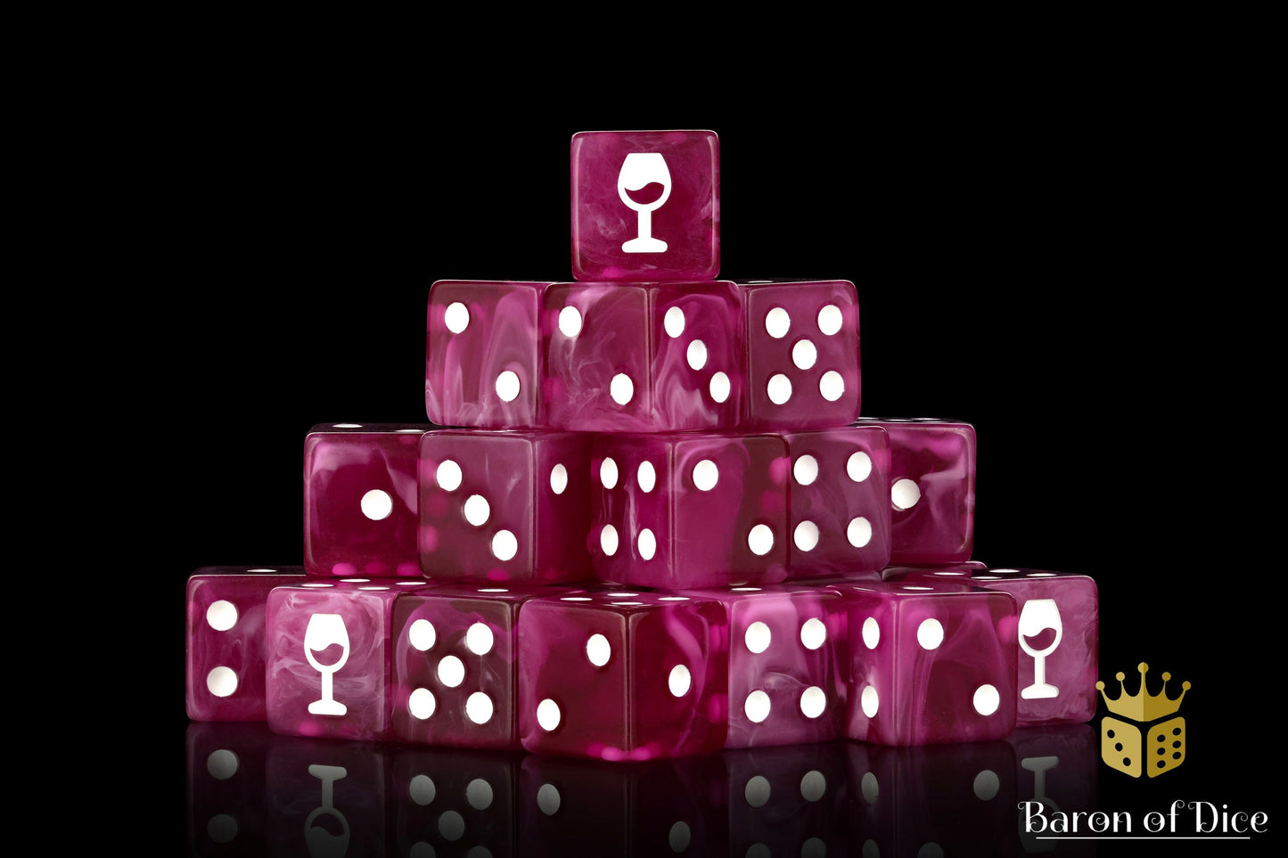 Red Wine, 16Mm Dice