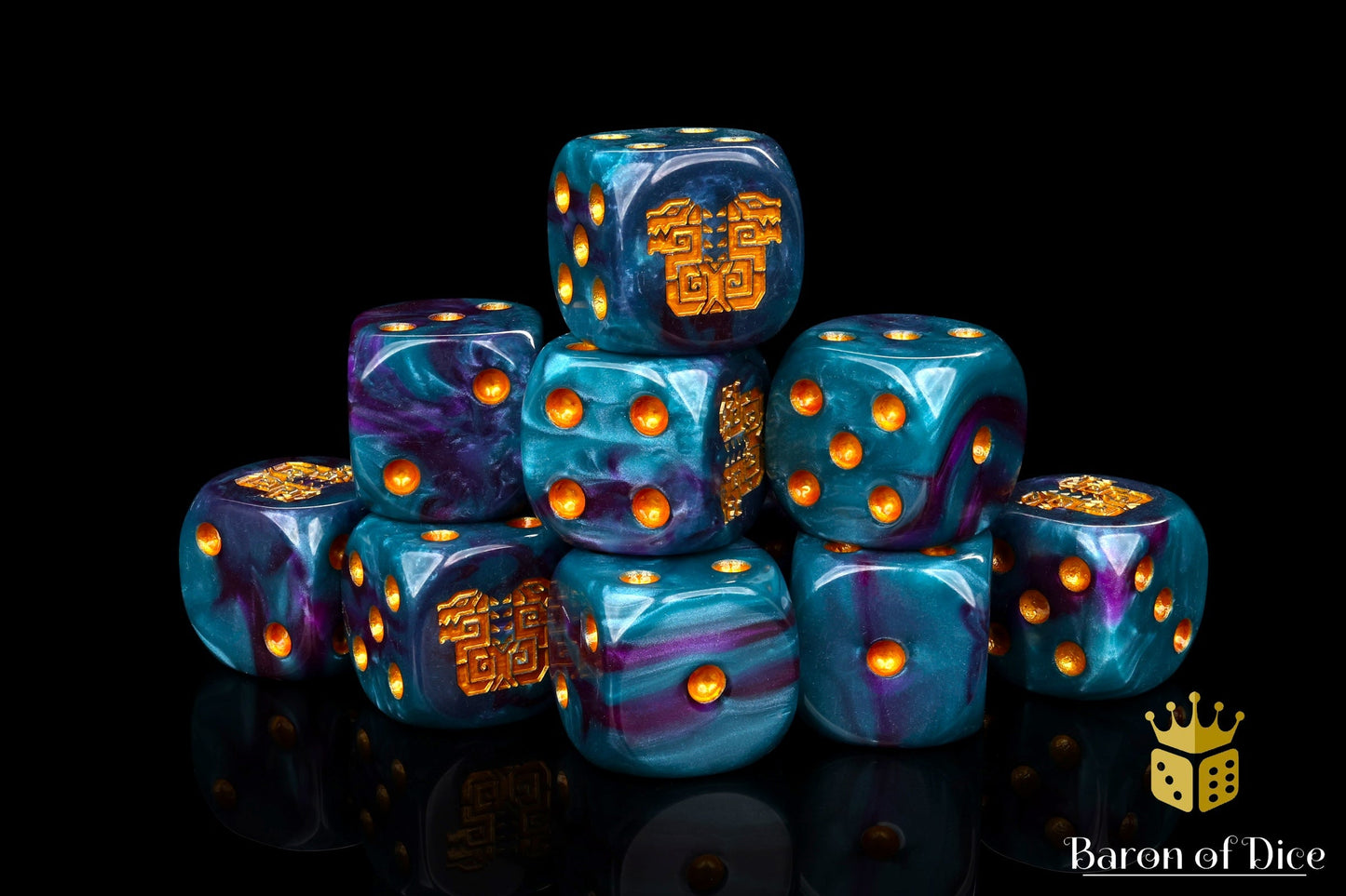 Mayan Lizard, Dice