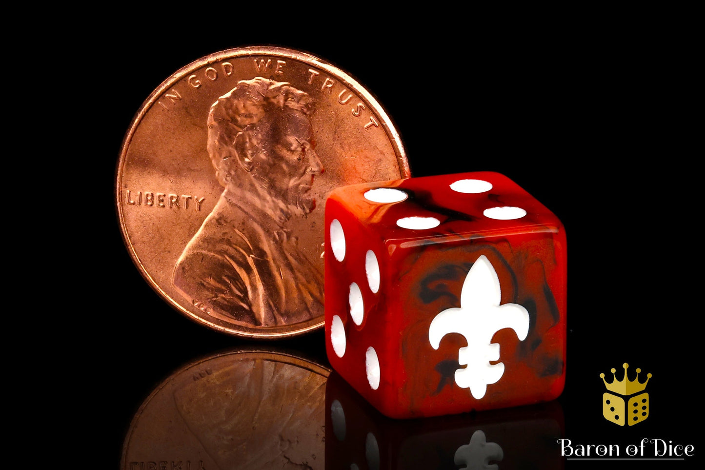 Fleur De Lis - Red