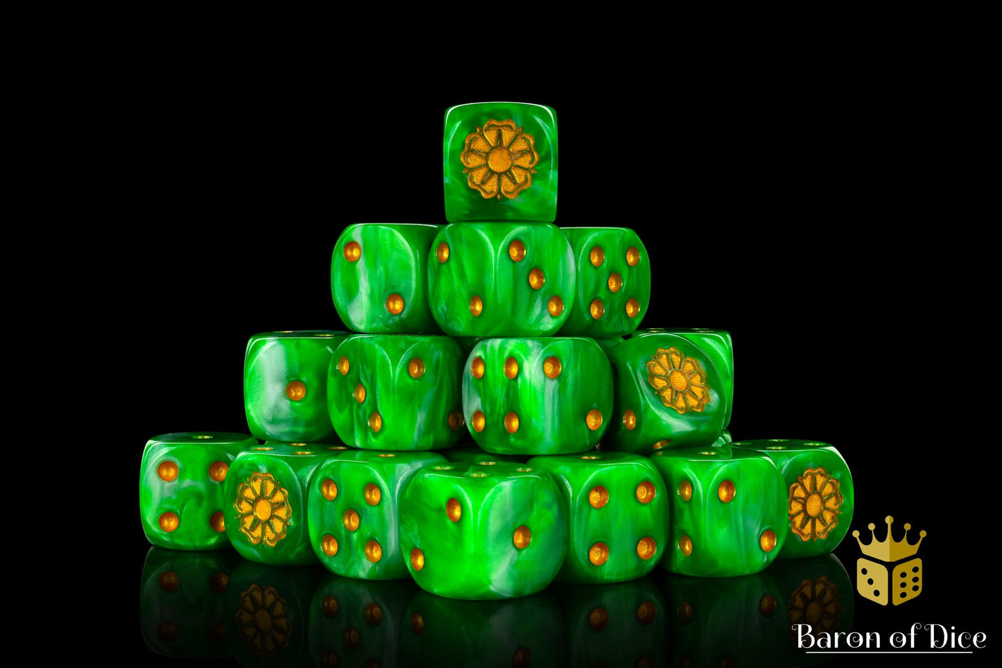 Rose 16Mm Dice