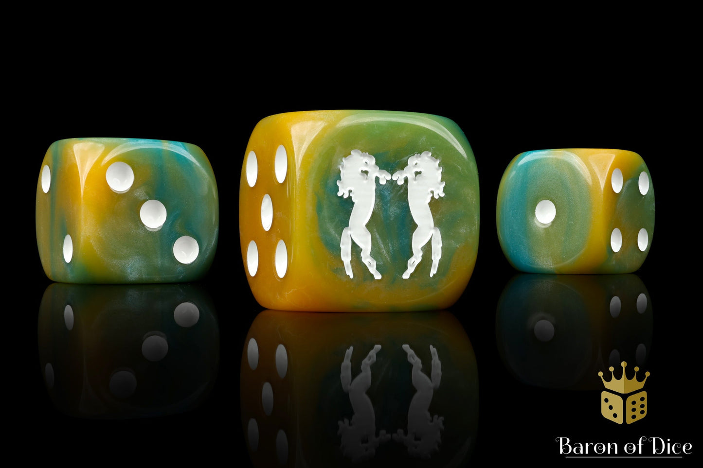 Fighting Horses 16Mm Dice