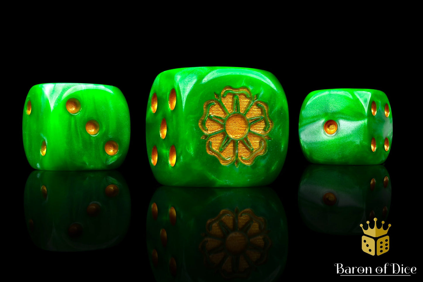 Rose 16Mm Dice